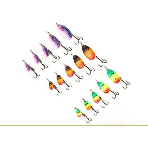 1PC Spoon bait Long Spinner bait Spoon Lures With Treble Hooks Peche Jig Anzuelos Pesca jig heads for fishing Rotating sequins