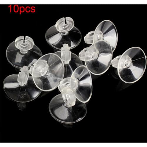 10Pcs Aquarium Fish Tank Suction Cups Suckers Clips Airline Pump Tubing Fixation Suction Cup