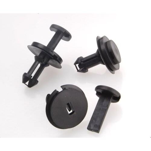 10Pcs Black Nylon Lower Front Air Deflector Grommet Retainer Clips 15733970 For ChevroletC K Trucks Silverado Suburban 1999-2012