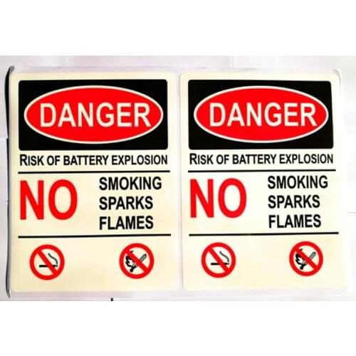 200pcs/lot, free delivery by TNT ! storage label kit battery label warning label size 145*190mm