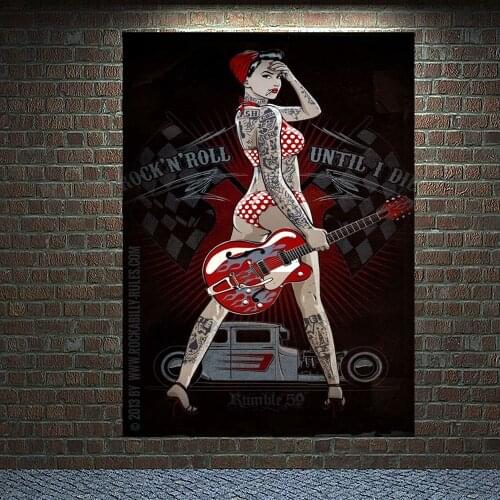 Large Size Rock Band Banners & Flags Tapestry Wall Art Metal Music Cloth Poster Bedroom Dormitory Decoration Hanging Painting F