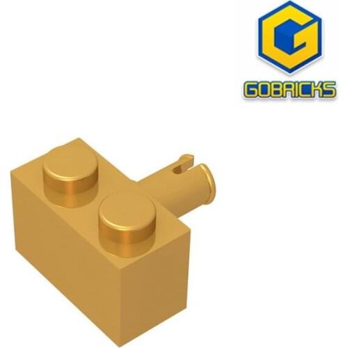 Gobricks GDS-956 Brick, Modified 1 x 2 with Pin compatible 2458 pieces of childrens toys