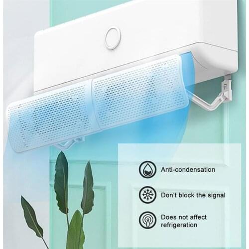 Scalable Hanging-type Air Conditioning Windshield Cover Anti-direct Blowing Air Deflector Household Air Conditioning Baffle