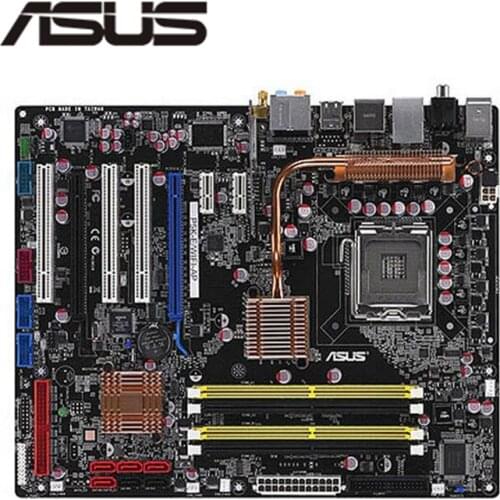 For Asus P5K Premium/WiFi-AP Desktop Motherboard P35 Socket LGA 775 DDR2 Original Used Mainboard On Sale