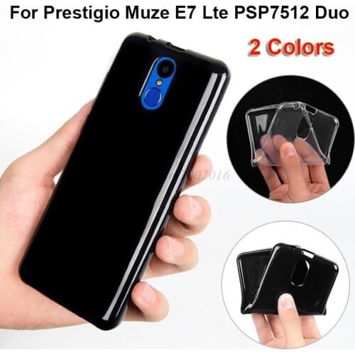 Soft Silicone TPU Case For Prestigio Muze E7 LTE Back Cover Phone Shell Case For Prestigio Muze E7 LTE PSP7512 DUO Case Cover