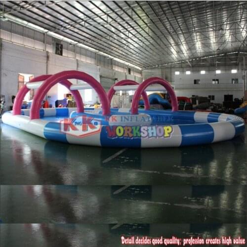Customized Inflatable Zorb Ball Race Track for Amusement Park