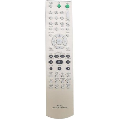 RM-D624 Replacement For SONY RMT-D175A RMT-D175P RMT-D185P RM-D641 DVD Remote control