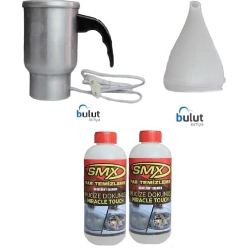 SMX NEW GENERATION STEAMY CAR HEADLAMP CLEANING SET-2 LT LIQUID 410662168