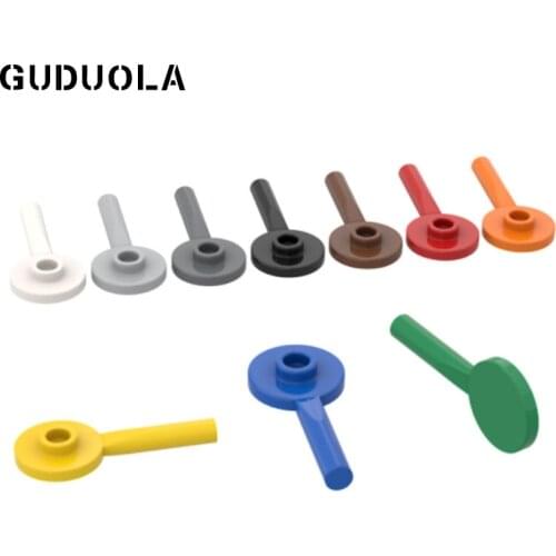 Guduola Special Bricks Signal Holder 3900 Sign-Stop MOC Building Block Figure Accessories In Hand Toys Parts 50pcs/LOT