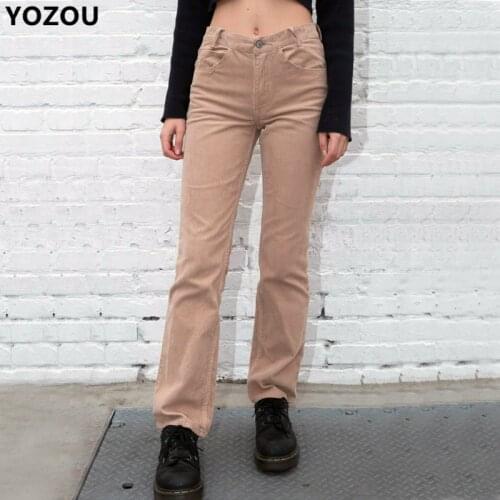 Женские прямые брюки YOZOU China At AliExpress