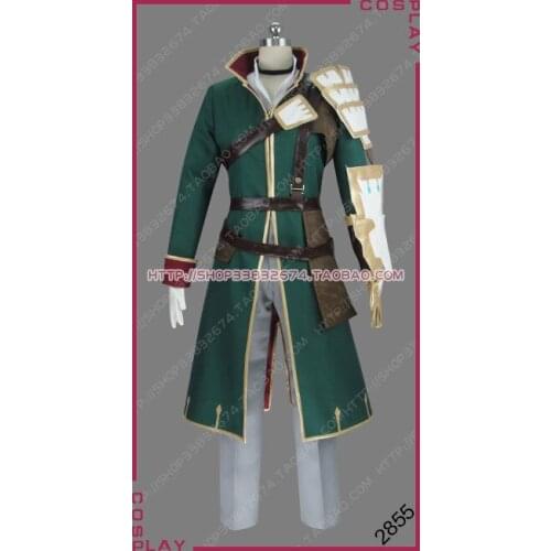 Record of Grancrest War Wandering Knight Fantasia Union Leader Theo Cornaro Lord Theo Uniform Outfit Cosplay Costume S002