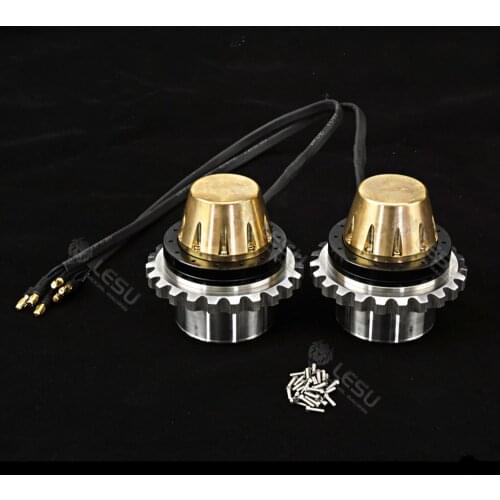 1/14 Rc Excavator DIY Modification Accessories C374 Hydraulic Excavator Model Metal Track Drive Wheel LESU