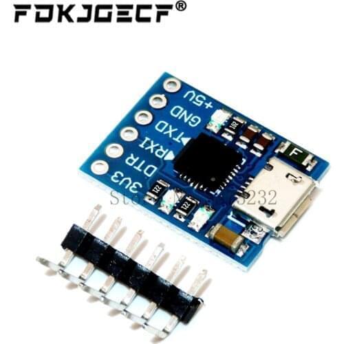 10pcs CP2102 MICRO USB to UART TTL Module 6Pin Serial Converter UART STC Replace FT232