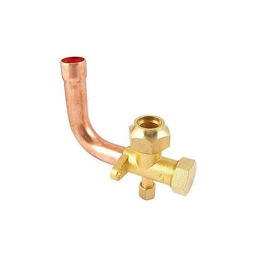 5mm Dia Hex Inlet 3 Way Split Valve for Air Conditioner