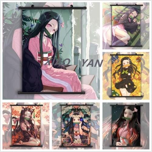 5D Full Square/round Diamond Diamond Embroidery Kimitsu No Jaiba Kamado Exquisite Animation Cross Stitch Kits for Home Decor