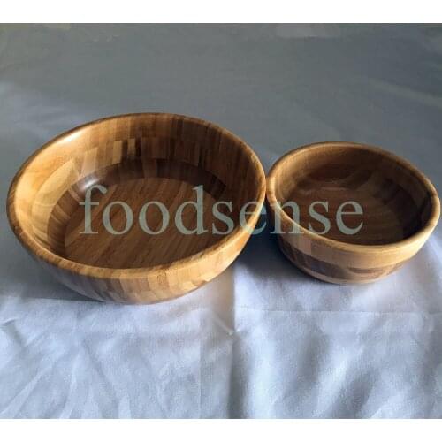Bamboo Salad Bowl Fruit Serving Bowl wood salad bowl