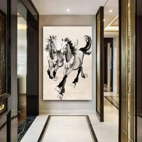 DIY colorings pictures by numbers with horse picture drawing painting by numbers framed Home