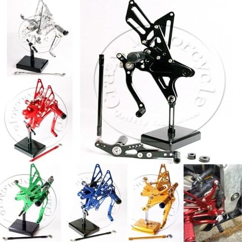 For Honda CBR600RR Non-ABS CBR600 2013 2014 2015 CBR 600 RR CBR600 Footrests Rearset CNC Rear Set Adjustable Foot Pegs Footpeg