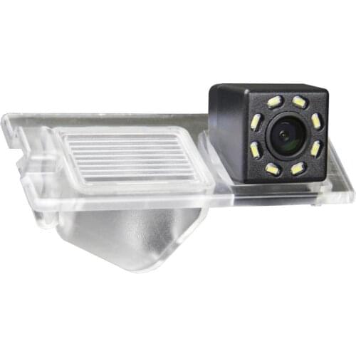 HD 720p Rear Camera for Jeep Cherokee Limited 5TH 2014-2017 With LED Reverse Backup Camera Rearview License Plate Parking Camera