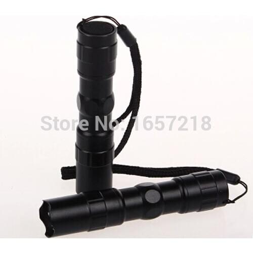One on the 5th AA battery flashlight waterproof mini LED Q3 flashlight super light a dress For 1xAA battery