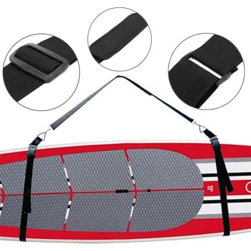 Surfboard Shoulder Strap Adjustable Carry Sling Stand Up Surfing Surf Paddle Board Carrier B99