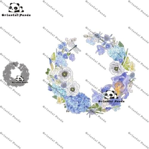 New Dies 2020 Iris Crescent Metal Cutting Dies diy Dies photo album cutting dies Scrapbooking Stencil Die Cuts Card mini album