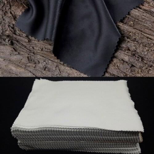 100 Jewelry Cloth Polishing 14x14cm (5.5x5.5inch) can print logo glasses Camera cleaning