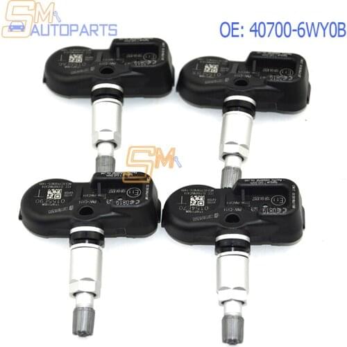 40700-6WY0B TPMS Sensor Tire Pressure Monitor System PMV-CA14 For Infiniti Q60 QX50 QX70 QX80 Nissan GT-R Juke Leaf 407006WY0B