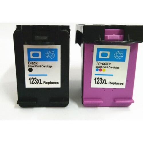 Vilaxh 123 Compatible Ink cartridge Replacement for HP 123 xl 123xl Deskjet 2130 2132 3630 1110 Printer deskjet 2130 cartridge