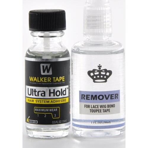 Ultra Hold Liquid Bond Hair System Adhesive Glue Brush-on Profession Lace Wig Silicone Glue For Lace Wigs/Toupee/Closure/Beard