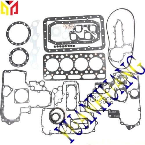 V1902 Engine Full Gasket Kit Overhual Set For KUBOTA Excavator Tractor Diesel Cylinder Head Valve Seal