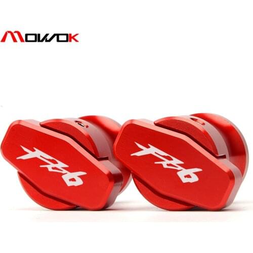 CNC Aluminum Stand Screws For Yamaha FZ6 FAZER FZ6R 2004-2015 2011 2012 2013 2014 Motorcycle Swingarm Spool Sliders LOGO fz6