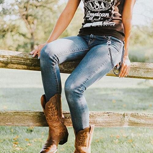 1PC Mens fashion brand hip hop dance waist chain ins Waist Chains super hot Mens Linkbig Wallet head Metal Key Two ghost C O1L3