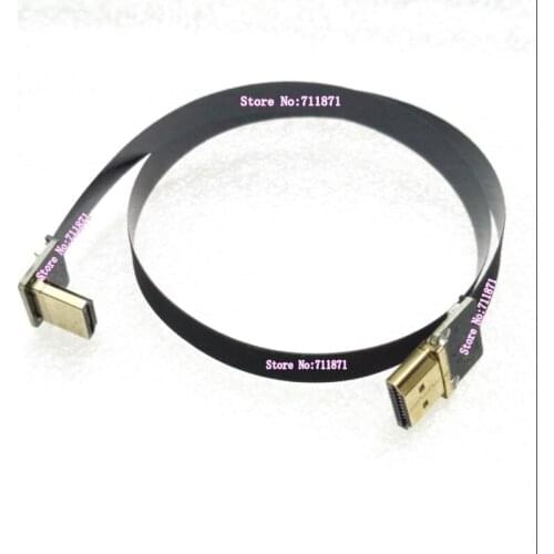 50cm FPV HDTV Aerial Photography HDMI Cable Line UAV unmanned aerial vehicle HDMI Line Right Angle Down Bend FPV HDMI Cable wire
