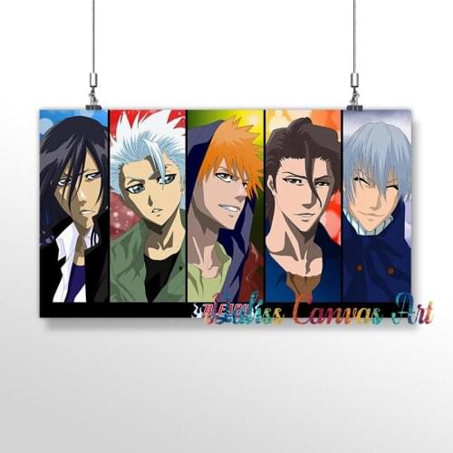Anime BLEACH Poster Pictures Home Decoration Manga Paintings Canvas HD Prints Wall Art Modular Living Room Framed