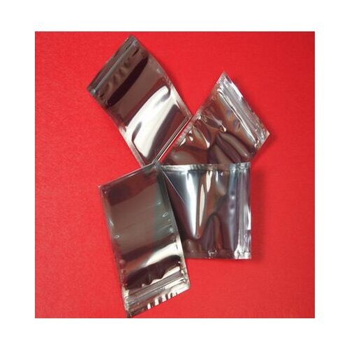 6*9cm Anti Static Shielding Bags ESD Anti-Static Pack Bag Zip Zipper Lock Top Waterproof Self Seal Antistatic Package Bag