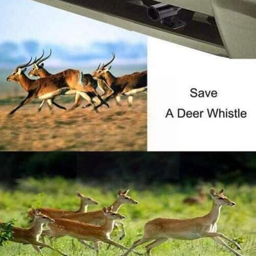 Car Ultrasonic Animal Warning Whistles Automotive Repeller Warning Repeller Glue Alarm Deer Sticker Animal Safety Animal De K3X4