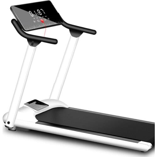 Treadmill for Weight Loss and Shaping Home Fitness Equipment for Men and Women Small Foldable Ultra-quiet Flat Treadmill XB