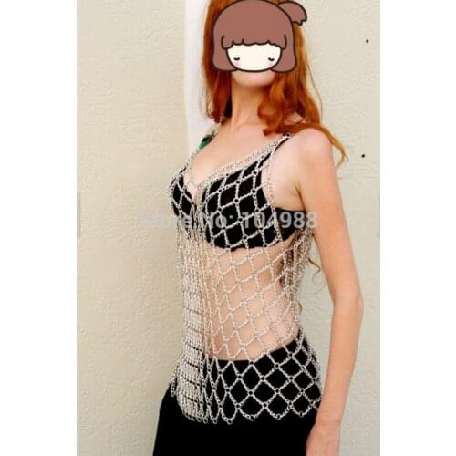 Free Shipping New Styles BY655 Women Silver Colour Body Chains Dressing Chains Jewelry 3 Colors