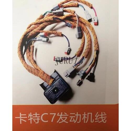 C7 Engine Wiring Harness For Excavator E324D 326D 327D 329D CAT 381-2499