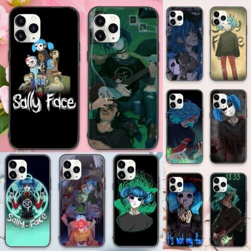 Sally Face hot fashion Game Phone Case for iPhone 11 12 pro XS MAX 8 7 6 6S Plus X 5S SE 2020 XR Luxury brand shell funda coque