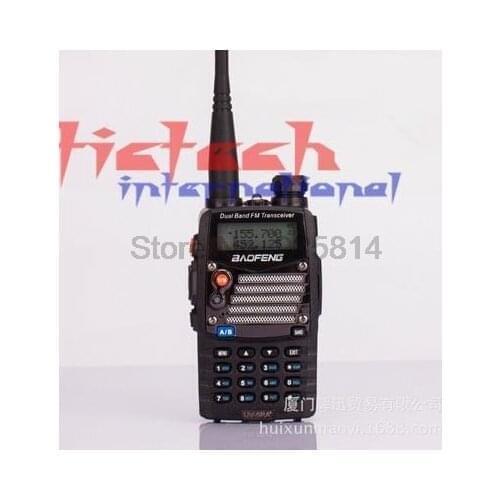 By dhl or ems 30pcs New Black Baofeng UV 5RA+Plus WalkieTalkie 136-174&400-520MHz Two Way Radio