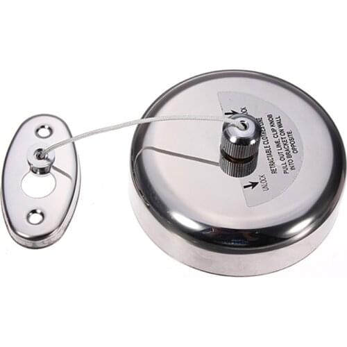 JX-LCLYL Stainless Steel Retractable Clothes Line Dryer Laundry Clothesline with Screws
