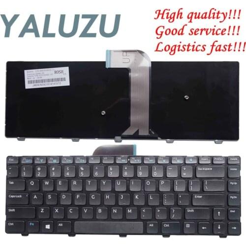 New For Dell Inspiron 14 14R 3421 5421 Vostro 2421 14 3437 14R 5437 15Z-5523 M431R MP-12F7 Keyboard US QWERTY English