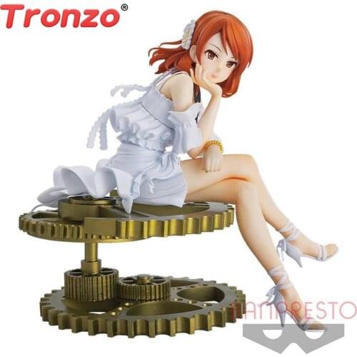 Tronzo Original Banpresto 16CM Idol Master Cinderella Girls Hojo Karen Collectible Figurines PVC Model Toy for Anime Lover