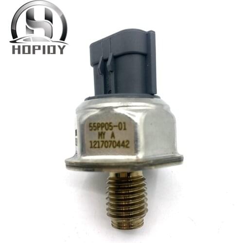 Genuine Fuel Rail High Pressure Sensor 55PP05-01 For CITROEN JUMPER RELAY PEUGEOT BOXER 2.2 HDI Mitsubishi L200 Pajero 2.5 DID