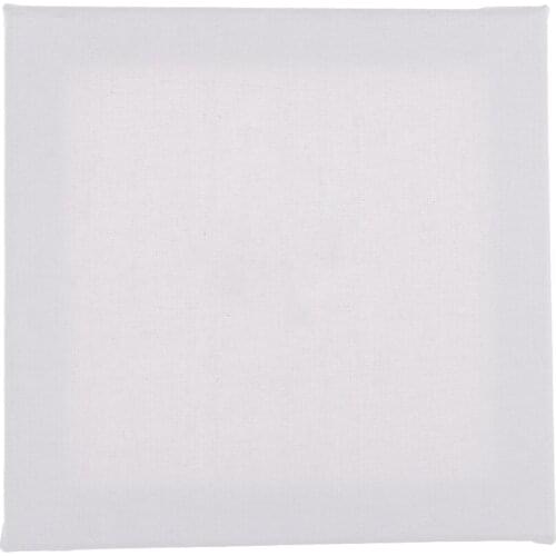 Plain White Square Blank Stretchy Canvas Board Wooden Frame For Artist Oil Painting Acrylic Painting