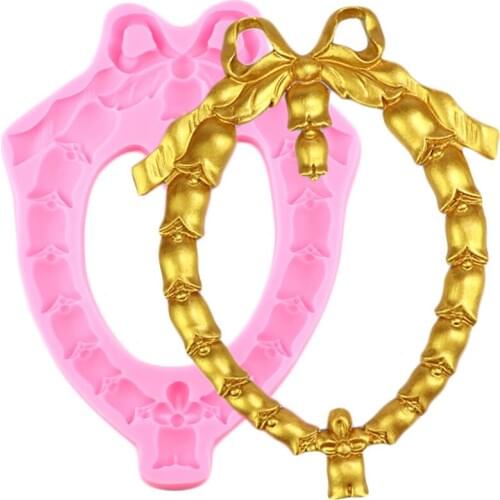 Christmas Bell Silicone Mold Cupcake Baking Fondant Chocolate Mould Cake Decorating Tools Candy Polymer Clay Moulds