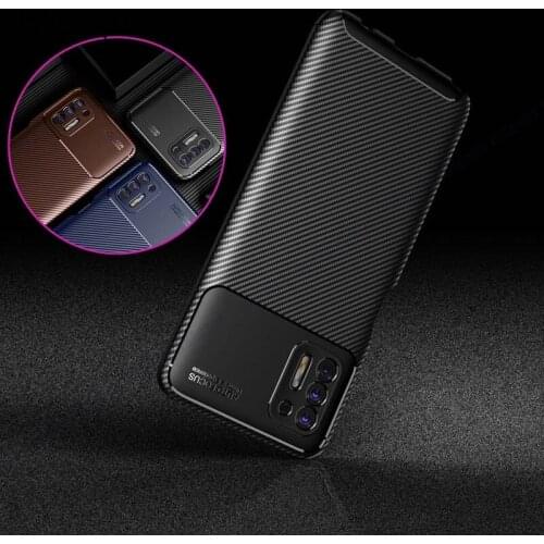 TPU Bumper Shockproof Case For Motorala G Stylus 5G Edge S G100 E7 Power G Play 2021 Carbon Fiber Case For Moto One 5G Ace Fast