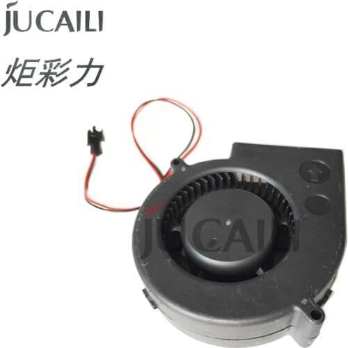 Jucaili 2 pcs printer suction fan DC fan 24V 0.3A for Allwin Xuli Gongzheng large format printer brushless paper suction Blower